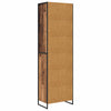 Korkeat kaapit 2 kpl Vanha Puu 60 x 36 x 300 cm Tekninen puu