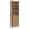Korkeat kaapit 2 kpl Taidekoivusta 60 x 36 x 300 cm Tekninen puu