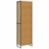 Korkeat kaapit 2 kpl Taidekoivusta 60 x 36 x 300 cm Tekninen puu