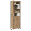 Korkeat kaapit 2 kpl Taidekoivusta 60 x 36 x 300 cm Tekninen puu