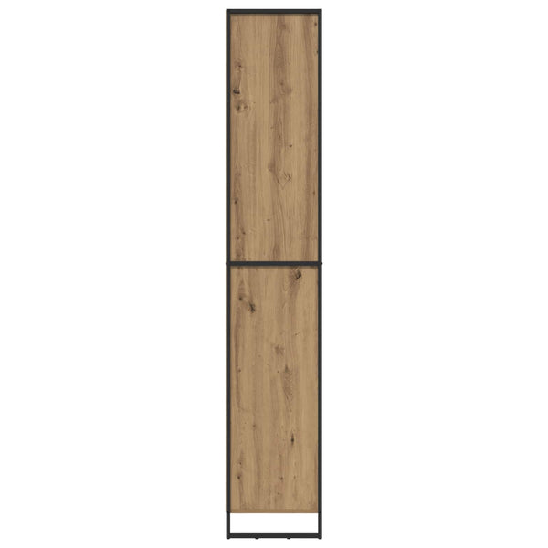 Korkeat kaapit 2 kpl Taidekoivusta 60 x 36 x 300 cm Tekninen puu