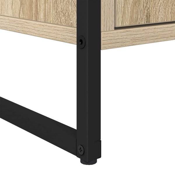 Sivupöytä 2 pcs Sonoma 81 x 36 x 150.5 cm Tekninen puu
