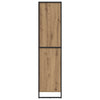 Sivupöytä 2 pcs Taidekoivu 81 x 36 x 150.5 cm Tekninen puu