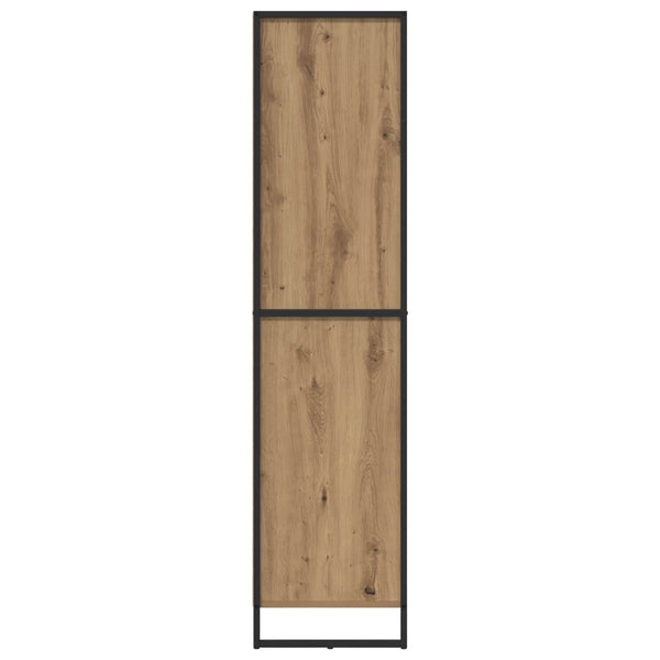 Sivupöytä 2 pcs Taidekoivu 81 x 36 x 150.5 cm Tekninen puu