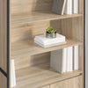 Korkeat kaapit 60 x 36 x 300 cm 2 kpl Sonoma Tekninen puu