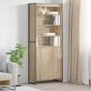 Korkeat kaapit 60 x 36 x 300 cm 2 kpl Sonoma Tekninen puu