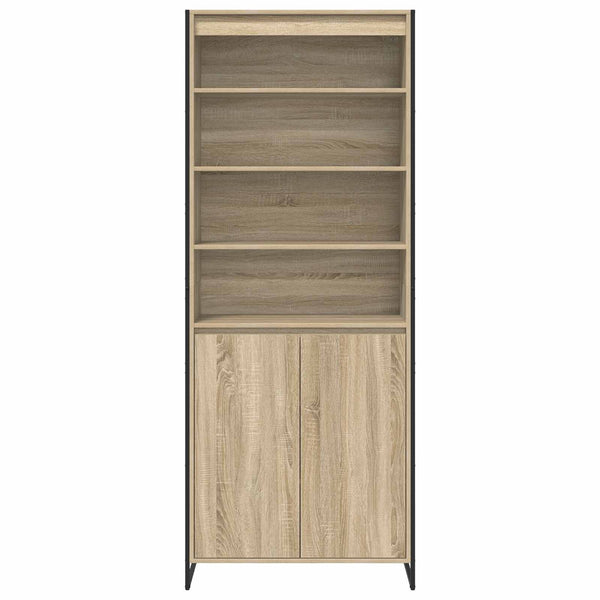 Korkeat kaapit 60 x 36 x 300 cm 2 kpl Sonoma Tekninen puu