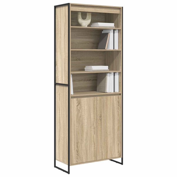 Korkeat kaapit 60 x 36 x 300 cm 2 kpl Sonoma Tekninen puu