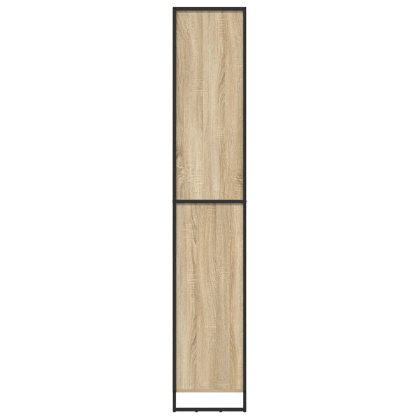 Korkeat kaapit 60 x 36 x 300 cm 2 kpl Sonoma Tekninen puu