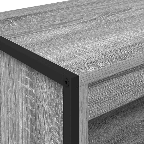 Sonoma harmaat korkeat kaapit 2 kpl 60 x 36 x 300 cm