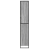 Sonoma harmaat korkeat kaapit 2 kpl 60 x 36 x 300 cm