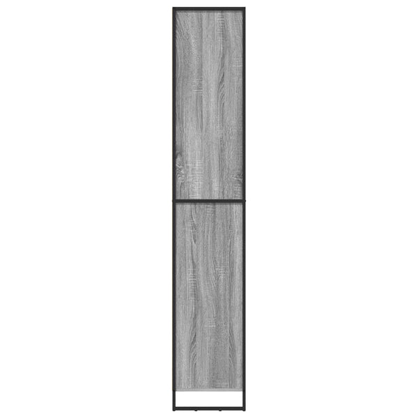 Sonoma harmaat korkeat kaapit 2 kpl 60 x 36 x 300 cm