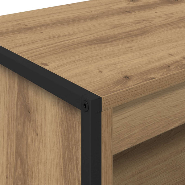 2 kpl korkeat kaapit Taidekoivu 60 x 36 x 300 cm Tekninen puu