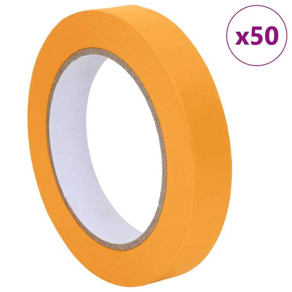 Maalaustelat 50 kpl Keltainen 19mm x 50m Paperi