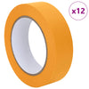 Maalaustelat 12 kpl Keltainen 30mm x 50m Paperi