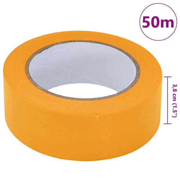 Maalaustelat 24 kpl Keltainen 38mm x 50m Paperi