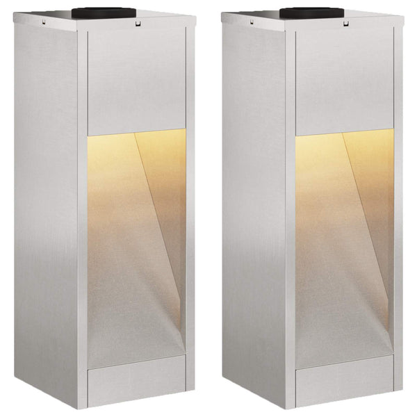 Aurinkoinen LED-polkuvalo 2 kpl Lämpimän Valkoinen