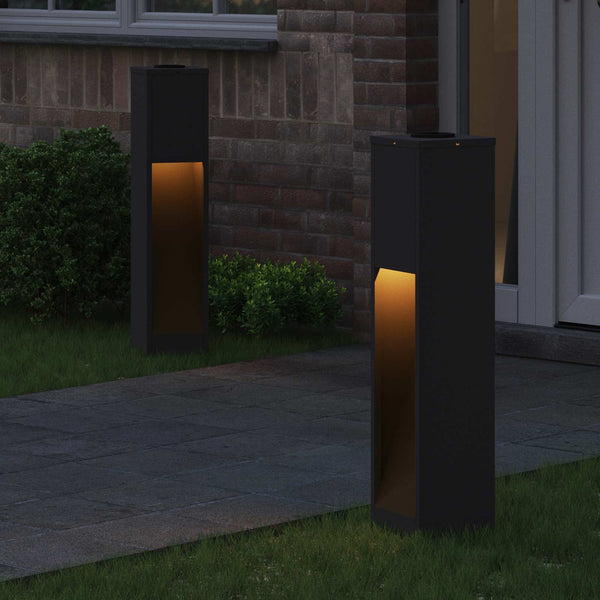 Aurinkoinen LED-polkuvalo 2 kpl Lämpimän Valkoinen