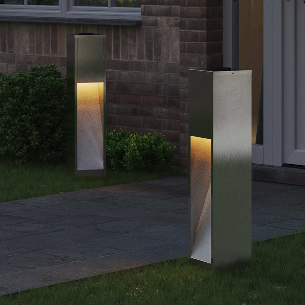 Aurinkoinen LED-polkuvalo 2 kpl Lämpimän Valkoinen