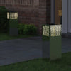 Aurinko LED-polkuvalo 2 kpl Lämpimän Valkoinen 18 x 18 x 50 cm