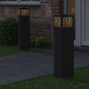 Aurinko LED-polkuvalo 2 kpl Lämpimän Valkoinen 18 x 18 x 80 cm