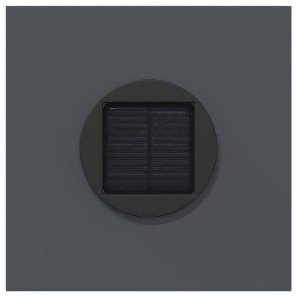Aurinko LED-polkuvalo 2 kpl Lämpimän Valkoinen 18 x 18 x 80 cm