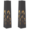 Aurinko LED-polkuvalo 2 kpl Lämpimän Valkoinen 18 x 18 x 80 cm