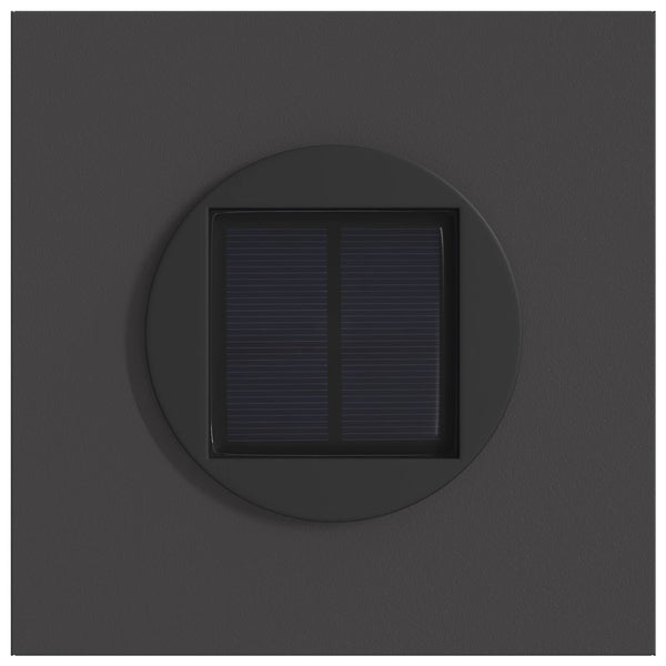 Aurinko LED-polkuvalo 2 kpl Lämpimän Valkoinen 18 x 18 x 80 cm