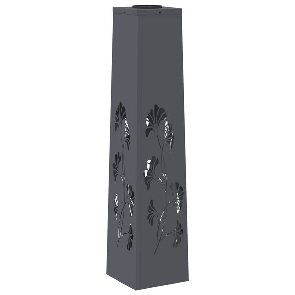 Aurinko LED-polkuvalo 2 kpl Lämpimän Valkoinen 18 x 18 x 80 cm