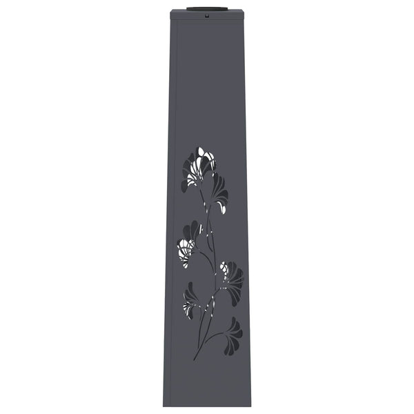 Aurinko LED-polkuvalo 2 kpl Lämpimän Valkoinen 18 x 18 x 80 cm