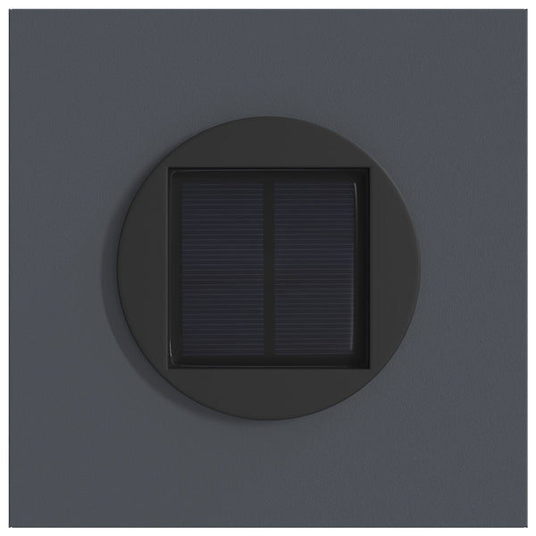 Aurinko LED-polkuvalo 2 kpl Lämpimän Valkoinen 18 x 18 x 80 cm