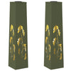 Aurinko LED-polkuvalo 2 kpl Lämpimän Valkoinen 18 x 18 x 80 cm