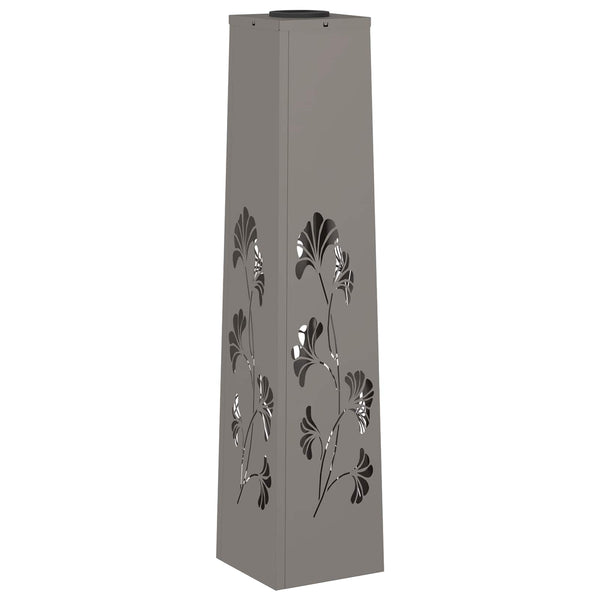 Aurinko LED-polkuvalo 2 kpl Lämpimän Valkoinen 18 x 18 x 80 cm