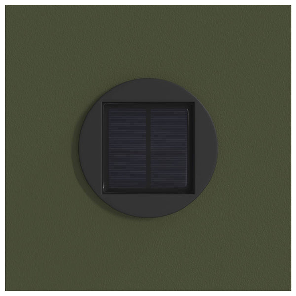 Aurinko LED-polkuvalo 2 kpl Lämpimän Valkoinen 18 x 18 x 80 cm