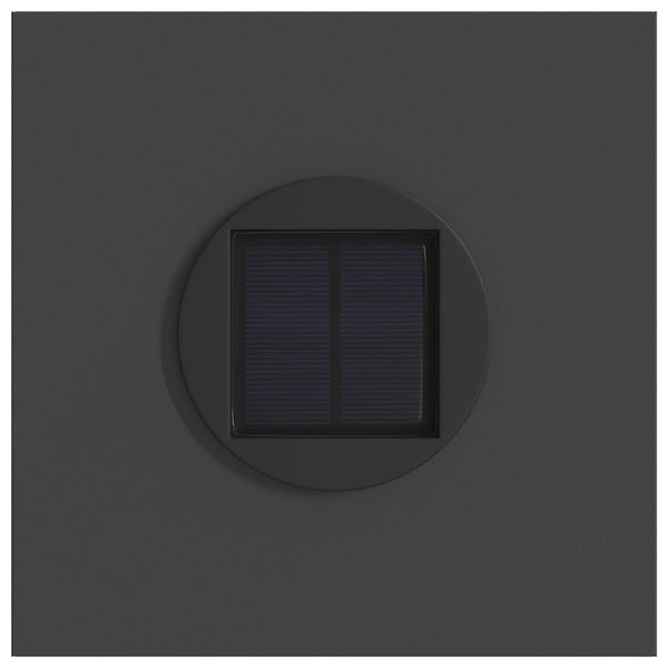Aurinko LED-polkuvalo 2 kpl Lämpimän Valkoinen 18 x 18 x 80 cm