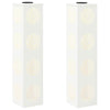 Aurinko LED-polkuvalo 2 kpl Lämpimän Valkoinen 18 x 18 x 80 cm