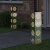 Aurinko LED-polkuvalo 2 kpl Lämpimän Valkoinen 18 x 18 x 80 cm
