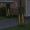 Aurinko LED-polkuvalo 2 kpl Lämpimän Valkoinen 18 x 18 x 80 cm