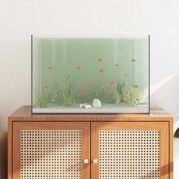 Akvaario säilytystilassa Läpinäkyvä 60 x 35 x 40 cm Lasi