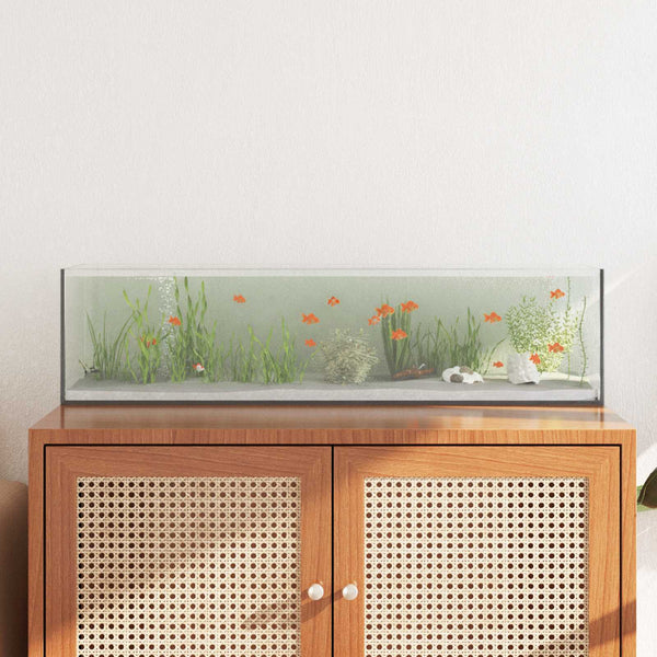 Akvaario säilytystilassa Läpinäkyvä 80 x 20 x 20 cm Lasi
