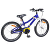 Lasten Pyörä 24 Tuumaa 8-12 vuotiaille Sininen ja valkoinen