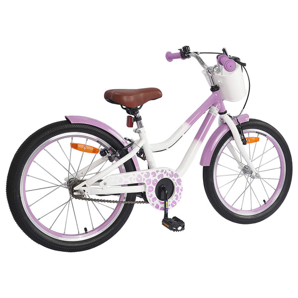 Lastenpyörä 18 Tuumaa 5-7-vuotiaille Violetti