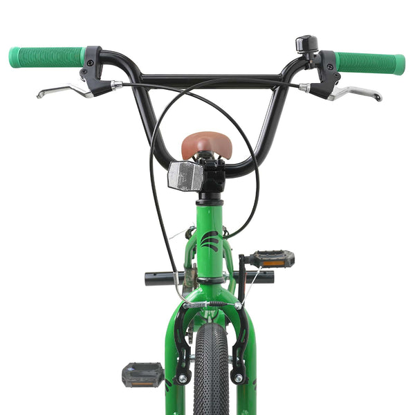 BMX Pyörä 20 Tuumaa yli 9-vuotiaille Vihreä