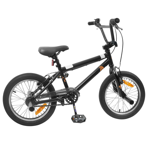 BMX Pyörä 16 Tuumaa 5-8 vuotta Musta