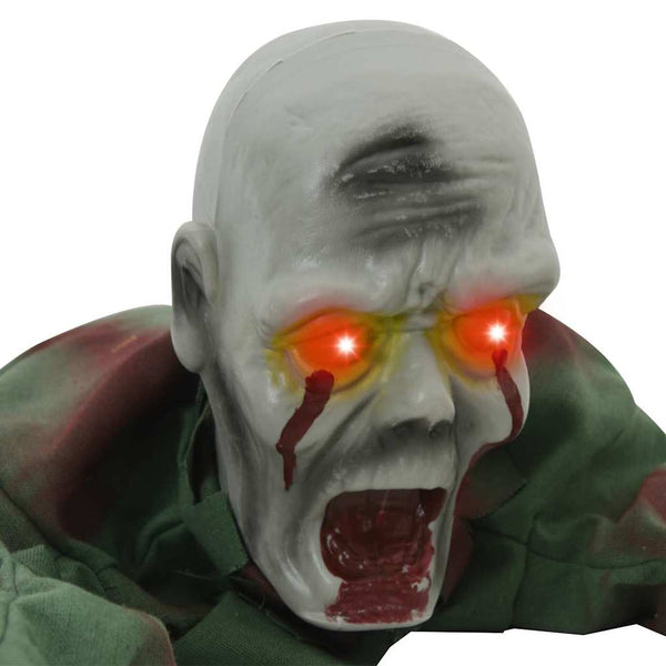 Halloween-zombikoriste SPOOKA Vihreä 110 x 50 x 21 cm