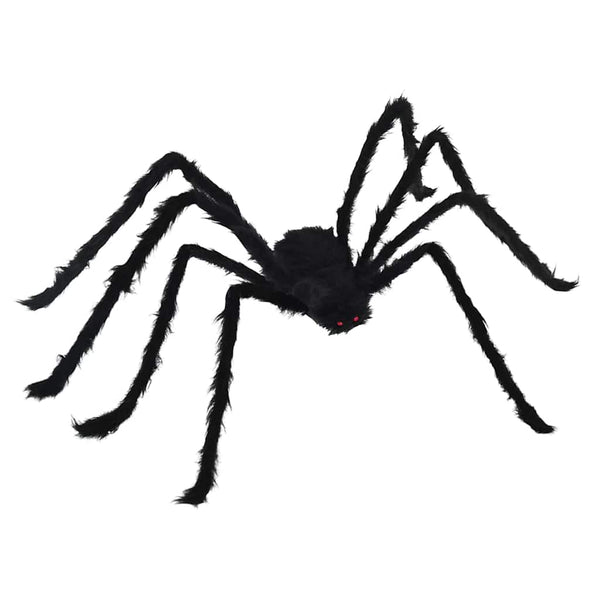 Halloween-hämähäkkikoriste 3 kpl Musta 150 cm