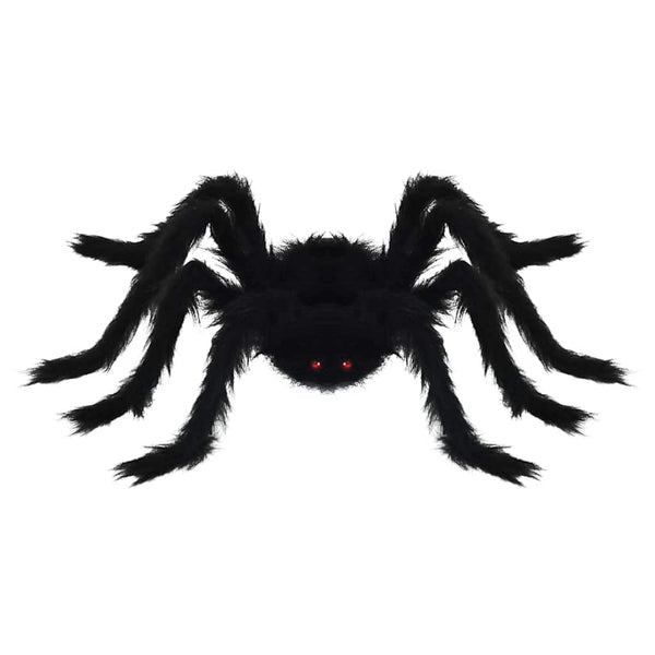 Halloween-hämähäkkikoriste 6 kpl Musta 75 cm