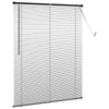 Venezia-verho Musta 150 x 120 cm 25 mm Polyvinyylikloridi