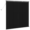 Venezia-verho Musta 150 x 160 cm 25 mm Polyvinyylikloridi