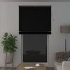 Venezia-verho Musta 213 x 120 cm 25 mm Polyvinyylikloridi